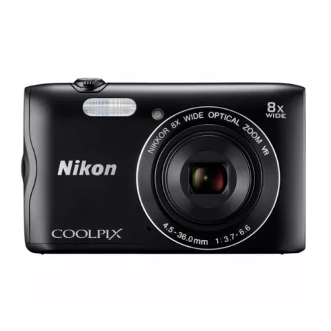 Цифровая фотокамера Nikon Coolpix A300 Black