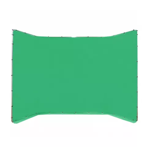 E-IMAGE MB42 collapsible background kit green Фон муслиновый 2.4х4 м на разборной раме, зеленый