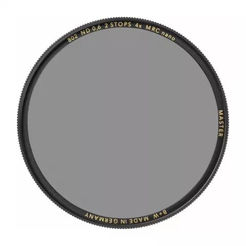B+W MASTER 802 ND MRC nano 82mm нейтрально-серый фильтр плотности 0.6 для объектива (1101547)