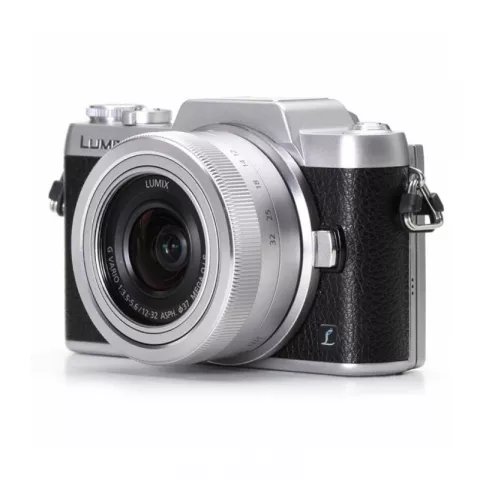 Цифровая фотокамера Panasonic Lumix DMC-GF7 Kit 12-32mm Silver