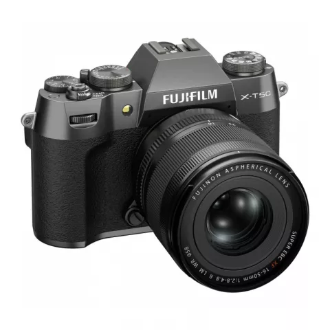 Fujifilm X-T50 Kit XF 16-50mm F2.8-4.8 R LM WR Charcoal Silver