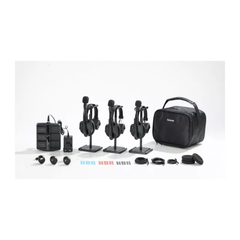 Saramonic WiTalk9SE-3S интерком система одновременной связи для 3 человек (3 гарнитуры в комплекте)