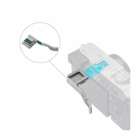 SmallRig 4818 Упор для большого пальца для камеры Sony A7CII / A7CR / A7C (серебро)