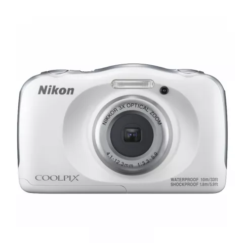 Фотокамера Nikon Coolpix W100 белый