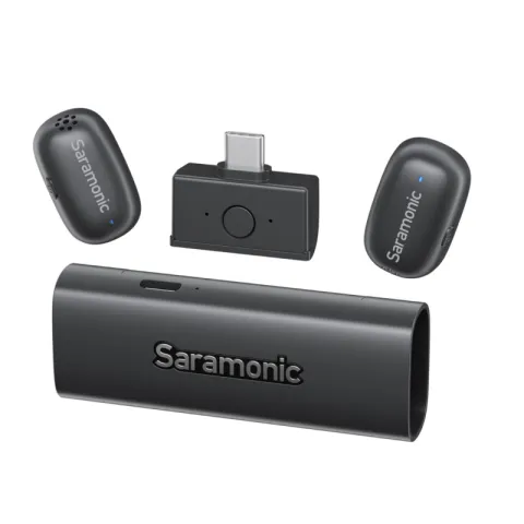 Saramonic Air SE-01 Радиосистема 2,4 ГГц приемник + 2 передатчика, разъем Type-C