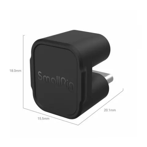 SmallRig 4406 Угловой адаптер разъема Type-C для смартфона Type-C Audio Signal Adaptor
