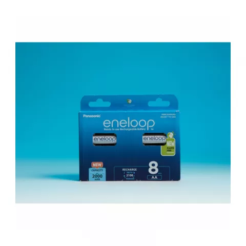 Аккумулятор Panasonic eneloop AA 1900 8BP (BK-3MCDE/8BE)