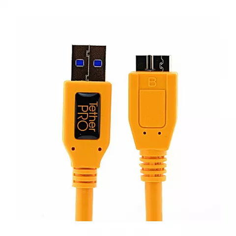 Кабель Tether Tools TetherPro USB 3.0 to Micro-B 4.6m Orange (CU5454)