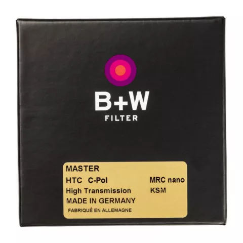 Циркулярный поляризационный фильтр B+W MASTER CPL HTC KSM MRC nano 58mm (1101629)