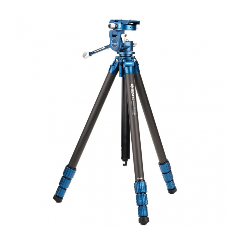 Benro TSSL18CPHVF3 штатив Super Slim карбоновый с универсальной головой для фото и видео/ Arca/501PL