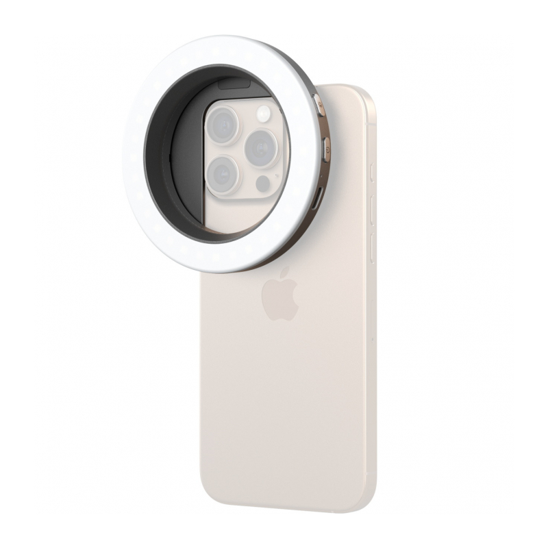 SmallRig 5203 Осветитель светодиодный Vibe P30 67mm с адаптером для смартфона Ring LED Video Light
