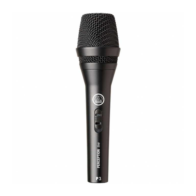AKG P3S микрофон вокальный/инструментальный динамический кардиоидный, с выключателем, XLR