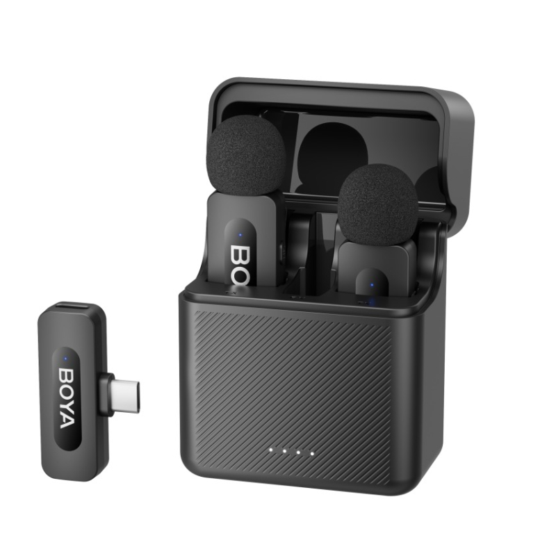 Boya BY-V30 Сверхкомпактная 2,4 ГГц Беспроводная Микрофонная Система для устройств с USB-C 