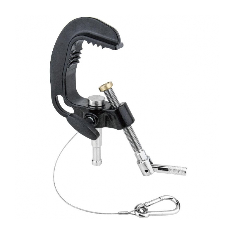 KUPO C-26 Iron Casting Titan Clamp W/16mm Baby Pin For Tube 60mm. Держатель-зажим
