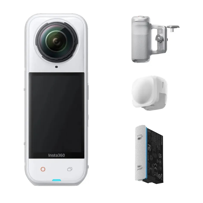 Insta360 X5 Photography Grip Bundle Satin White