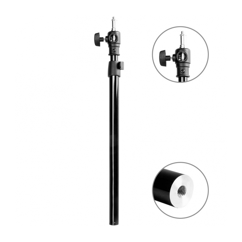 KUPO 032 2-Section Adjustable pole w/Baby receiver Телескопическая колонна 52-86.8 см