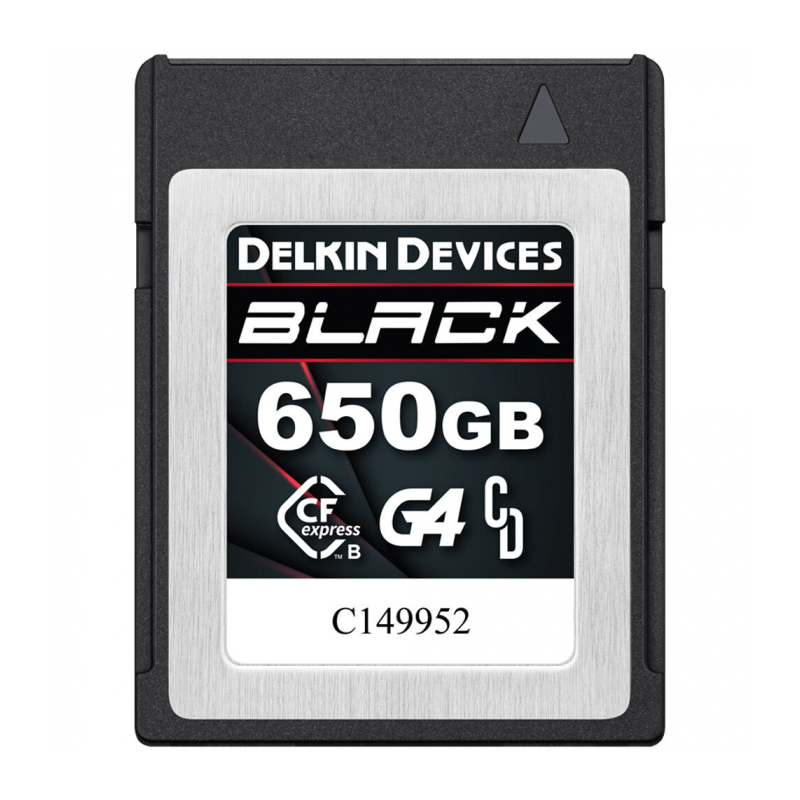 Карта памяти Delkin Devices Black CFexpress Type B G4 650GB [DCFXBB650]