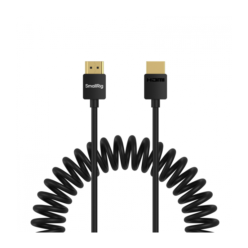 SmallRig 4963 Кабель спиральный Coiled HDMI Data Cable (A to A) 120 см