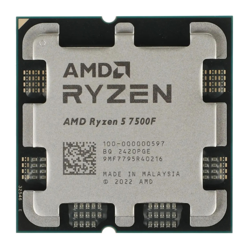 Процессор AMD Ryzen 5 7500F OEM 100-000000597 AM5