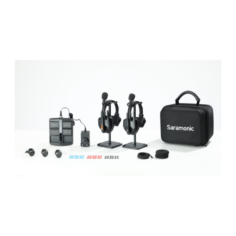 Saramonic WiTalk9 WT2S интерком система одновременной связи для 2 человек (2 гарнитуры в комплекте)