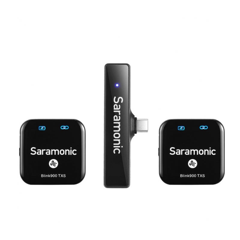 Saramonic Blink900 S6 (TX+TX+RXUC) радиостистема приемник + 2 передатчика, разъём USB-C