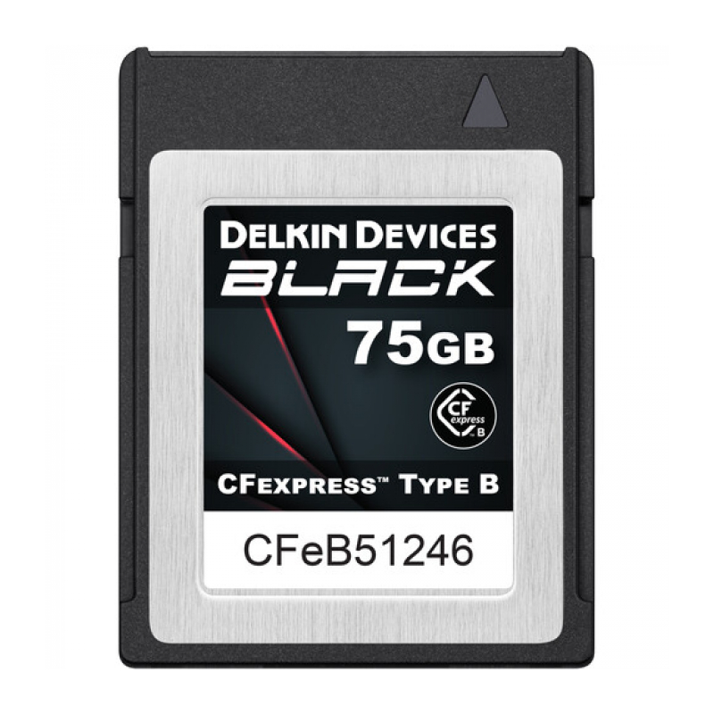 Delkin Devices Black CFexpress Type B 75Gb [DCFXBBLK75]