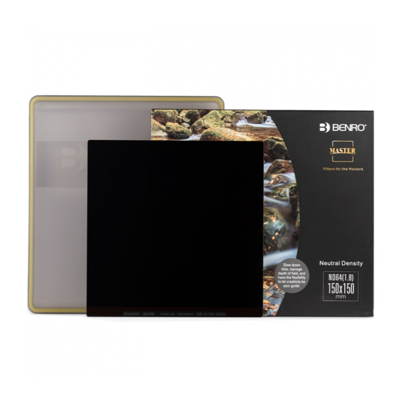 Benro Master Series ND64 (1.8) Square Filter 150х150mm светофильтр нейтрально-серый