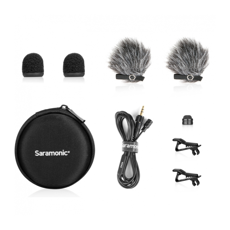 Микрофон Saramonic DK5C нагрудный влагозащитный с разъемом 4-Pin для радиосистем Audio-Technica