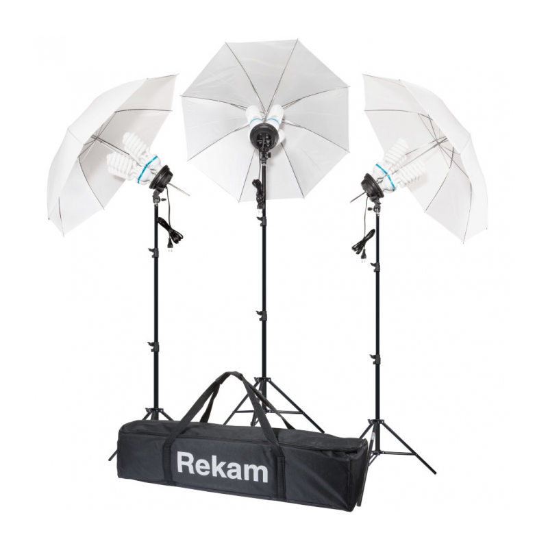 Комплект флуоресцентных осветителей Rekam CL4-900-UM Kit с зонтами