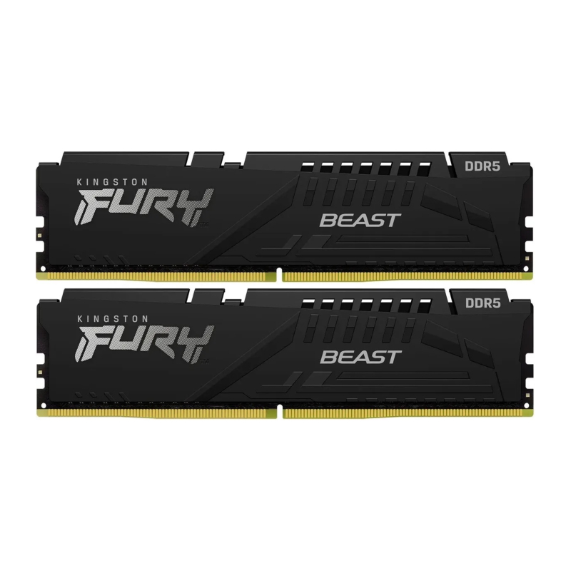 Память оперативная Kingston FURY 32GB DDR5 6000MT/s CL36 DIMM (Kit of 2) (KF560C36BWE2K2-32) Beast White