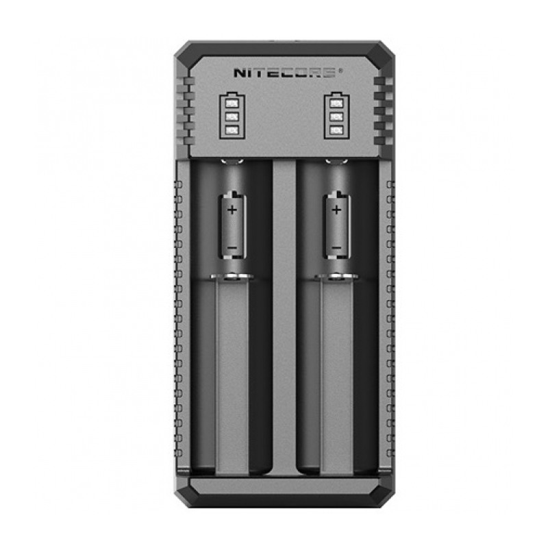 Зарядное устройство Nitecore UI2 с 2 слотами для аккумуляторов 18650, 26650, АА, ААА и других до 1А