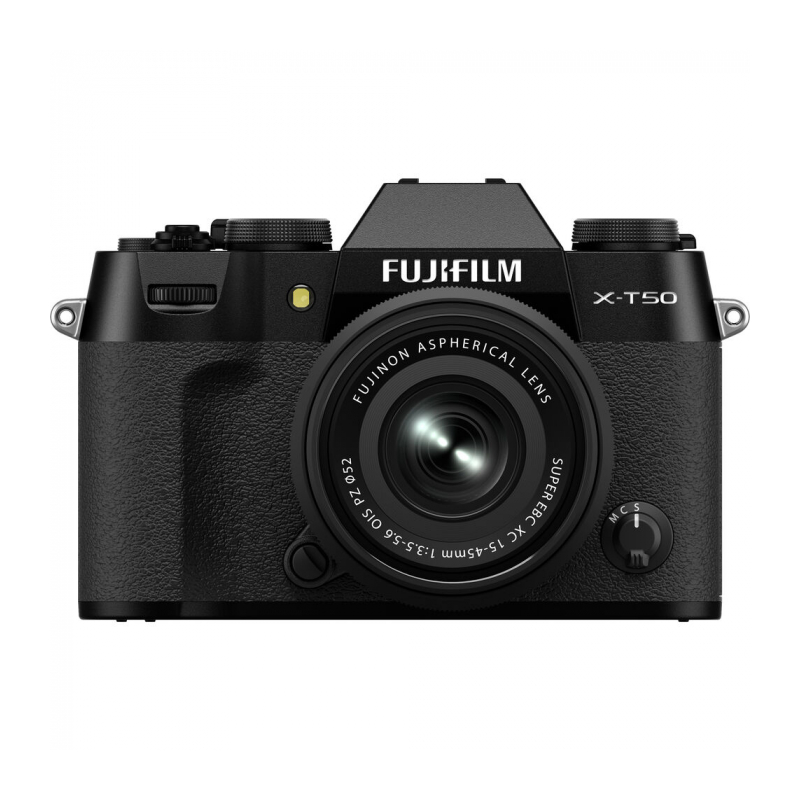 Fujifilm X-T50 Kit XC 15-45mmF3.5-5.6 OIS PZ Black