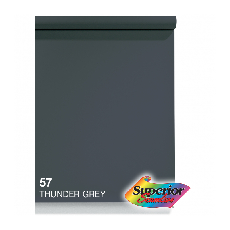 Фон бумажный Superior Thunder grey  2,72x11m SMLS 57