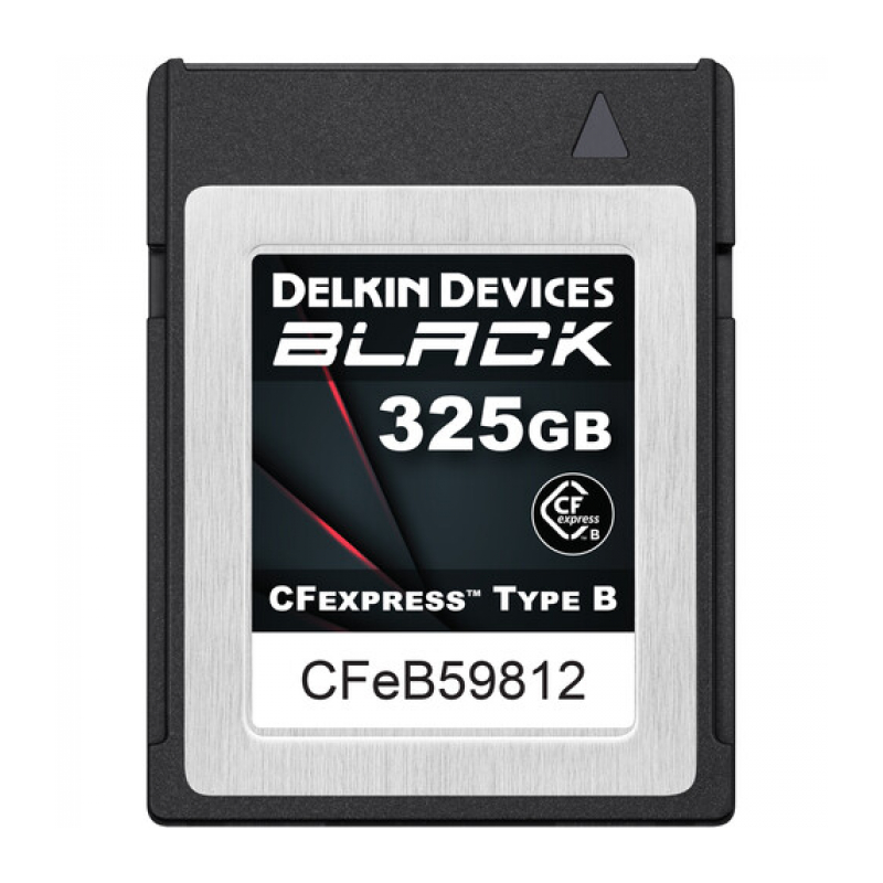 Карта памяти Delkin Devices Black CFexpress Type B 325GB [DCFXBBLK325]