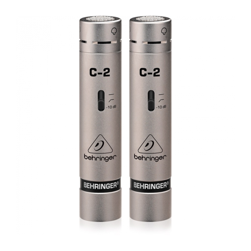 Behringer C-2 подобранная пара конденсаторных микрофонов для студии или концертной работы