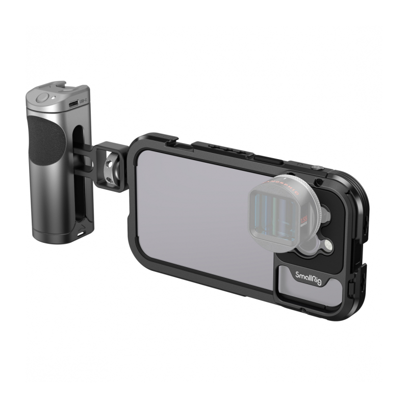 SmallRig 4100 Комплект для смартфона iPhone 14 Pro, клетка и боковая ручка с кнопкой управления