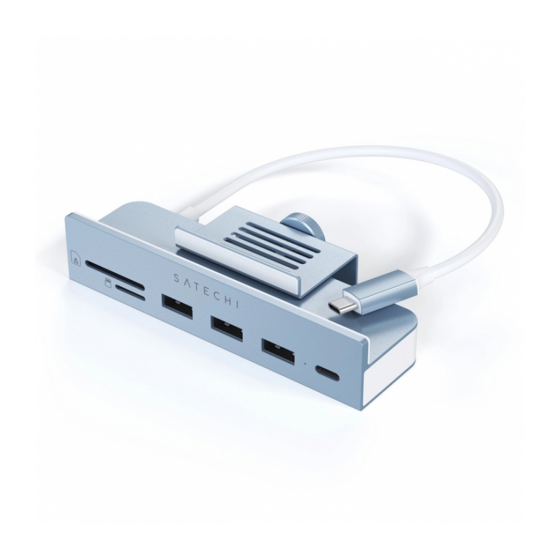 Разветвитель Satechi Aluminum USB-C Clamp Hub ST-UCICHB
