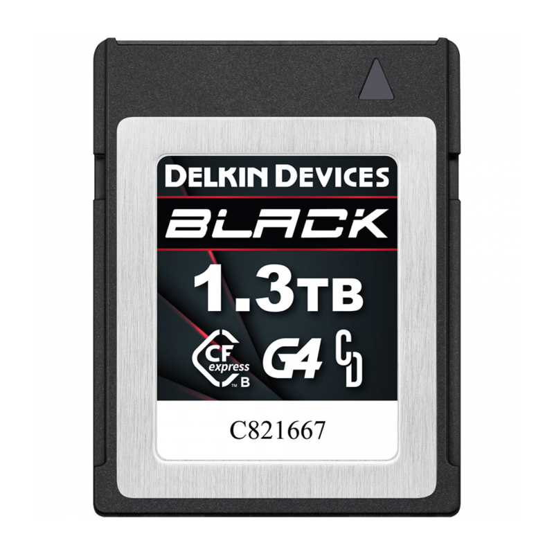 Карта памяти Delkin Devices Black CFexpress Type B G4 1.3TB [DCFXBB13T]