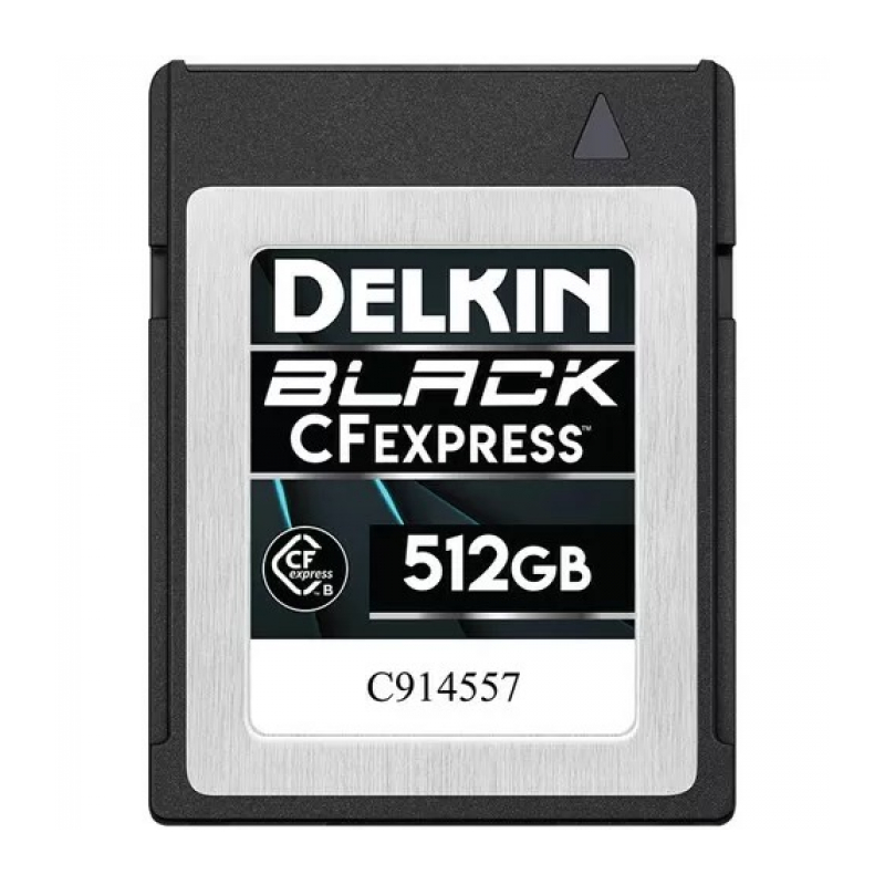 Карта памяти Delkin Devices Black CFexpress Type B 512GB (DCFXBLK512) 1405 /1645 Мб/с