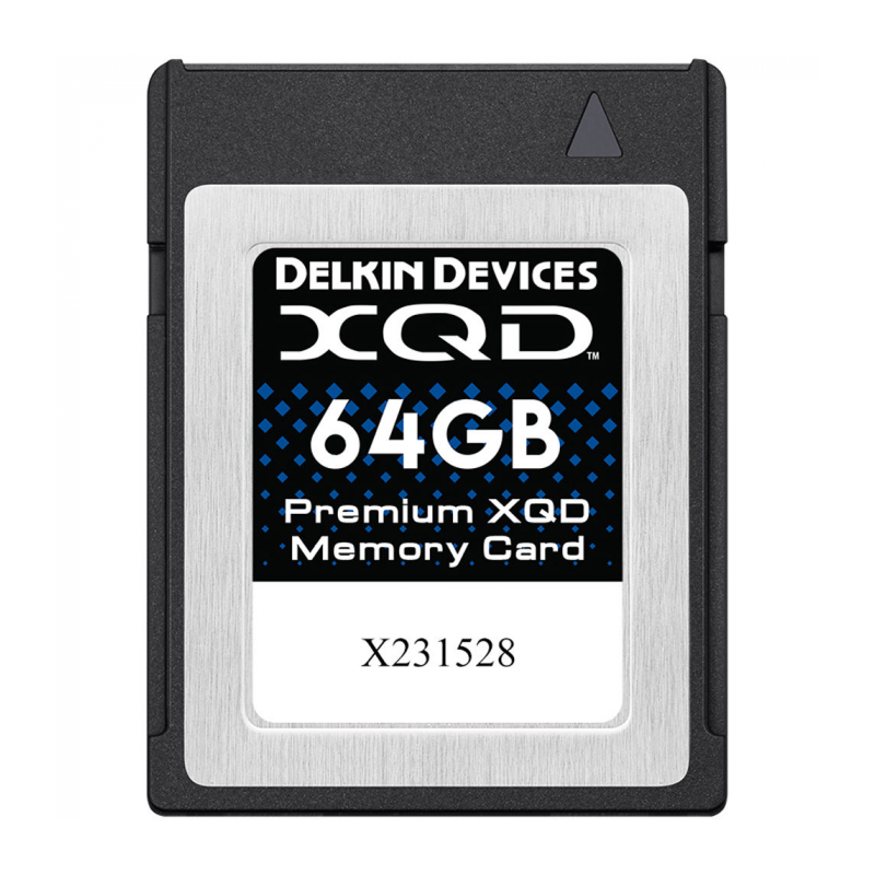 Карта памяти Delkin Devices Premium XQD 64GB 2933X 440R/400W [DDXQD-64GB]