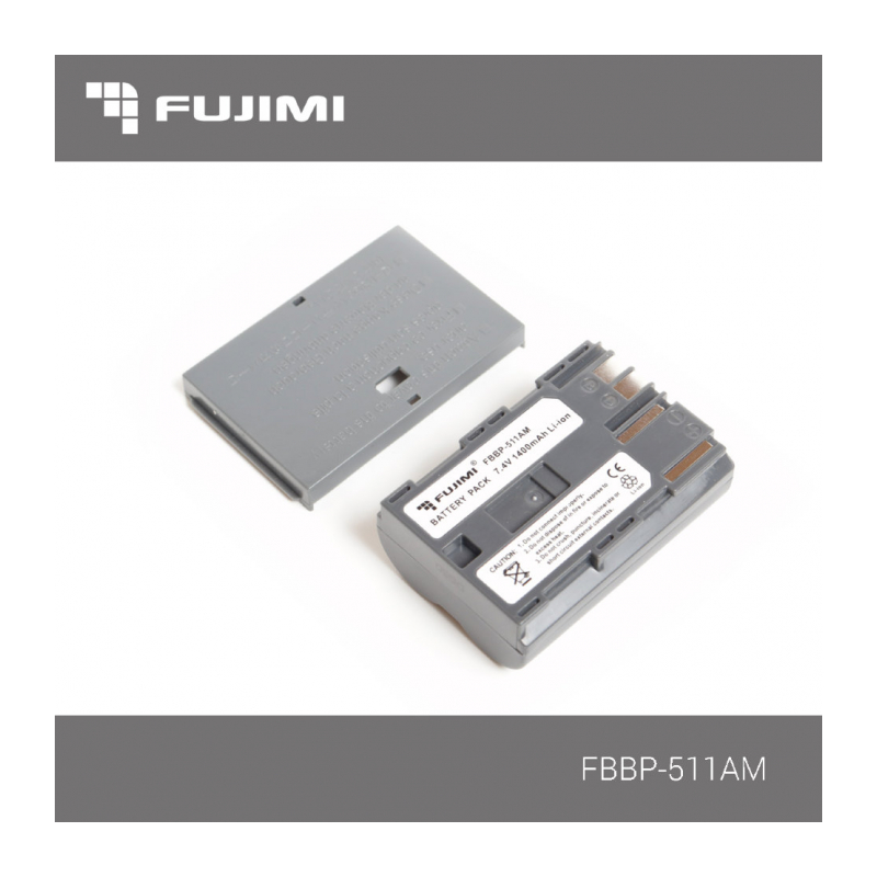 Аккумулятор Fujimi FBBP-511AM (1400 mAh) для цифровых фото и видеокамер