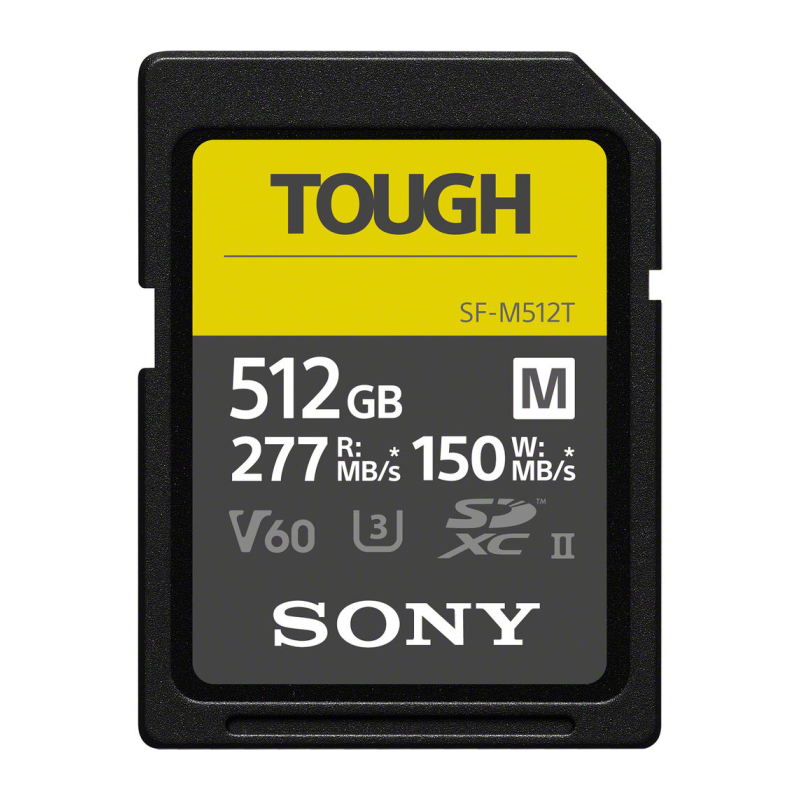 Карта-памяти SDXC 512GB Sony SF-M UHS-II U3 V60 150/277 MB/s (SF-M512T)