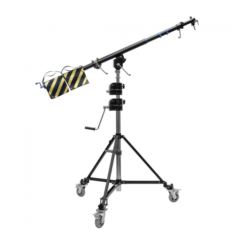 Стойка журавль GreenBean Titan PRO 368MB WIND-UP MEGA BOOM на колесах