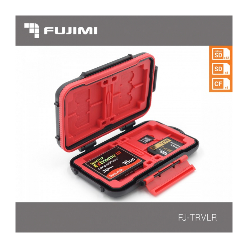 Fujimi FJ-TRVLR Жесткий кейс для карт памяти