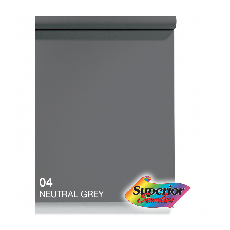 Фон бумажный Superior Neutral grey 2,72x11m SMLS 04