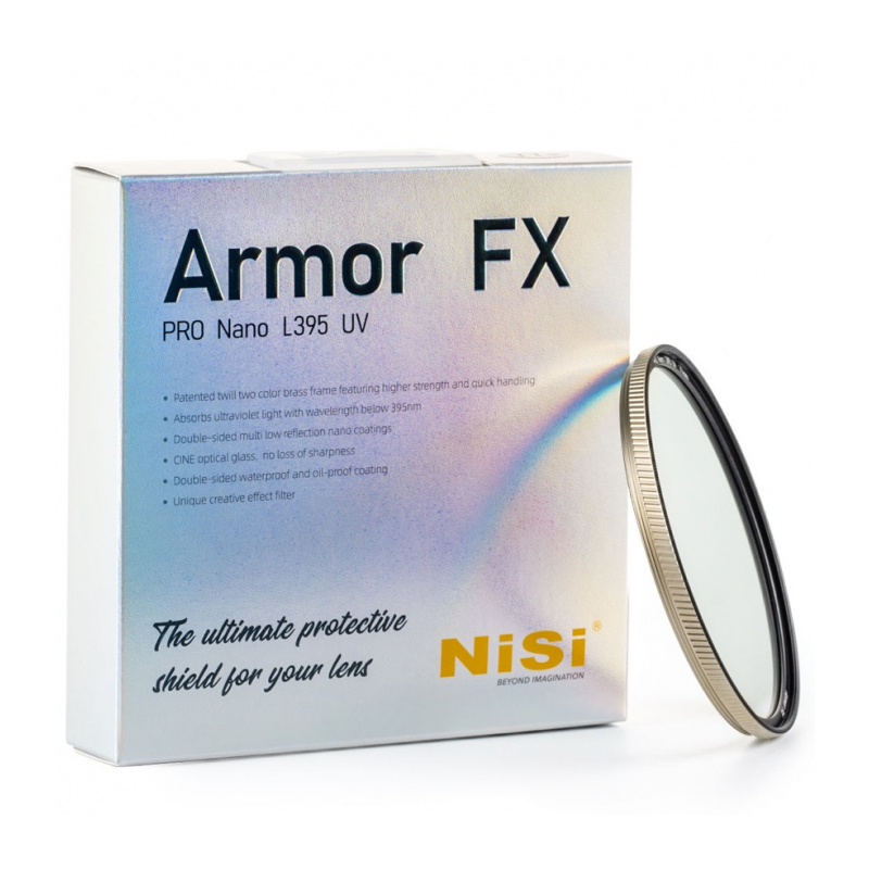 Светофильтр Nisi Armor FX PRO Nano L395 UV 49mm ультрафиолетовый