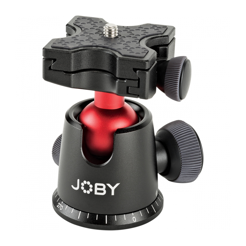 Штативная голова Joby BallHead 5K, цвет: черный/красный (JB01514)