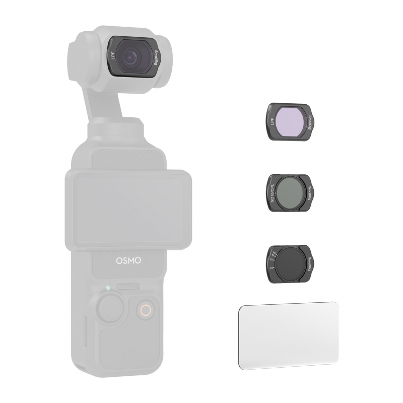 SmallRig 4776 Комплект светофильтров VND2-5, ND16/CP, LPF для цифровой камеры DJI Osmo Pocket 3