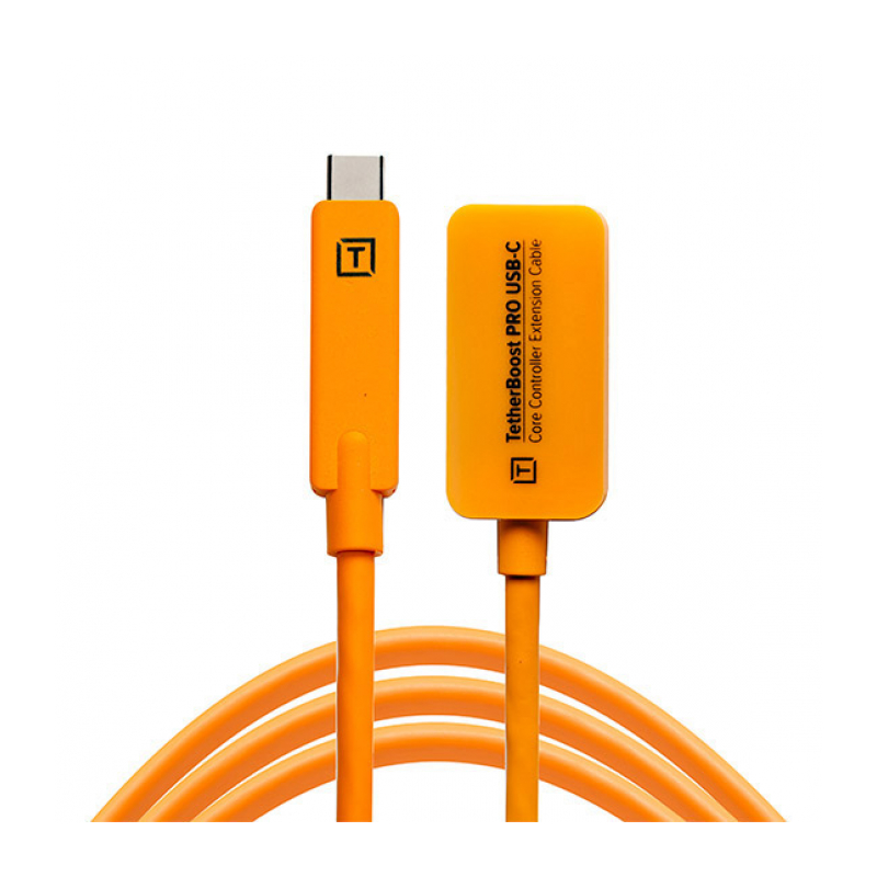 Кабель-удлинитель Tether Tools TetherPro USB-C to USB-С Adapter 4.6m Orange [TBPRO3-ORG]