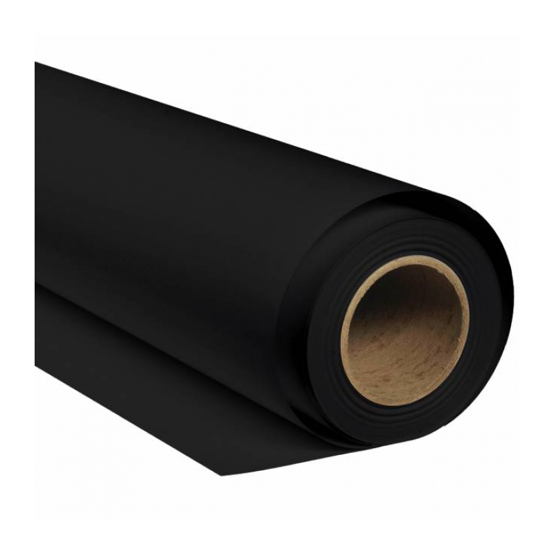 E-Image 44 Jet Background paper Фон бумажный, черный 2,72 х 10,0 метров